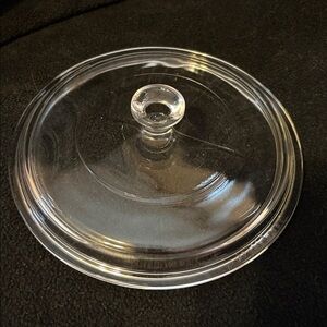 Pyrex P83C Clear Glass Replacement Lid 7”